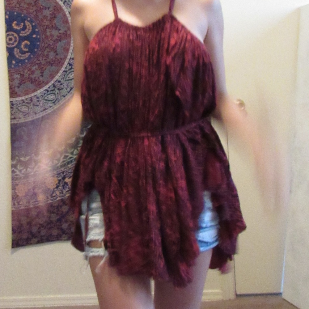 Free people spaghetti strap top
